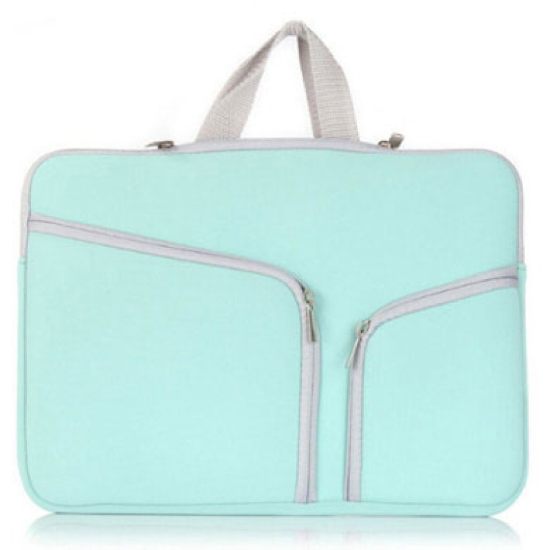 FUNDA BROBOTIX DE NEOPRENO PARA LAPTOP15.4 PULGADAS, COLOR MENTA