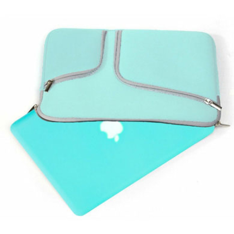 FUNDA BROBOTIX DE NEOPRENO PARA LAPTOP15.4 PULGADAS, COLOR MENTA image 5