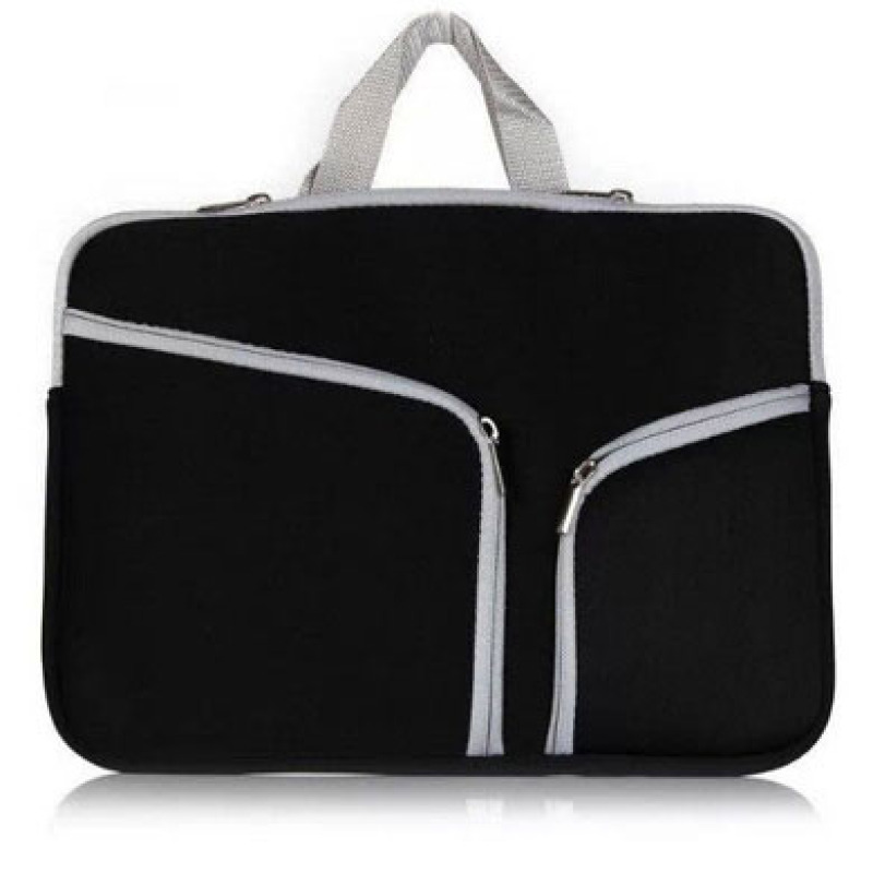 FUNDA BROBOTIX DE NEOPRENO PARA LAPTOP 15.4 PULGADAS, COLOR  NEGRO