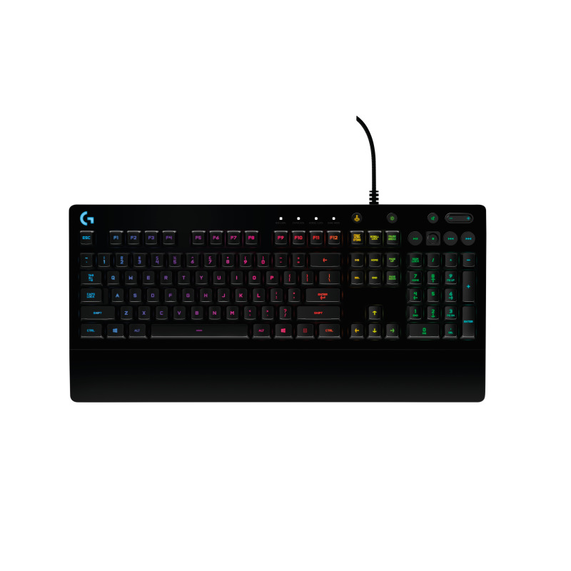TECLADO GAMING LOGITECH G213 PRODIGY RETROILUMINADO RGB ALAMBRICO USB