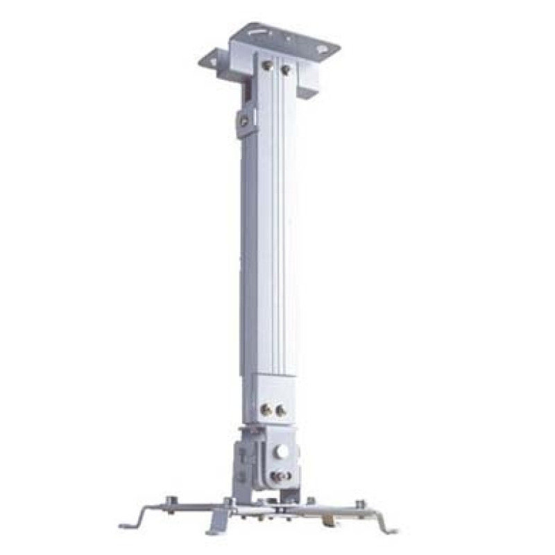 SOPORTE BROBOTIX UNIVERSAL PARA PROYECTOR, EXPANDIBLE DE 70 A 120CM, PARA PARED Y TECHO, BLANCO