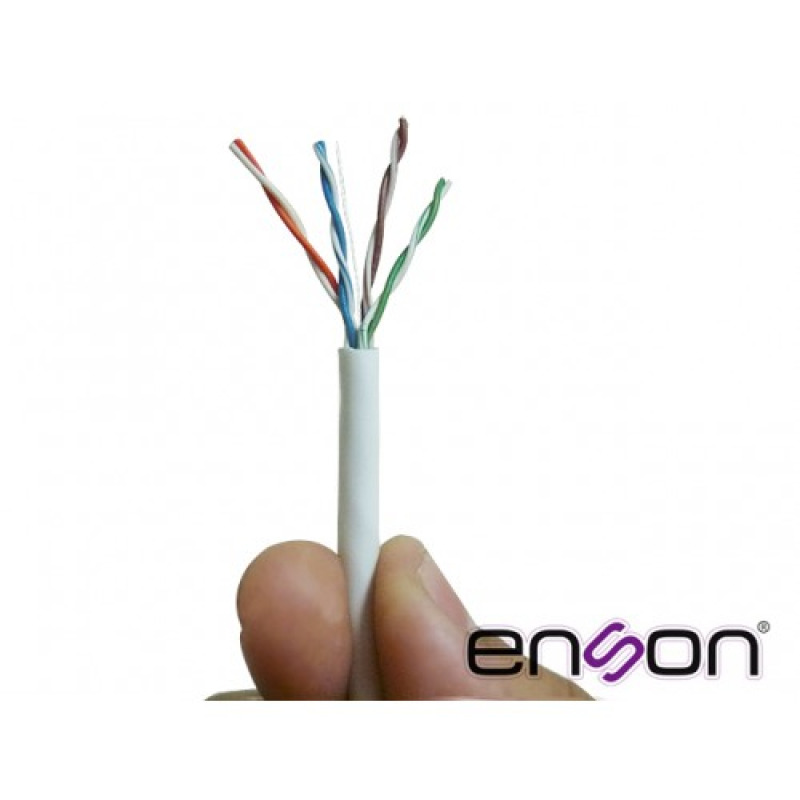 Enson 305m UTP Cat5e cable de red Blanco U/UTP (UTP) image 4