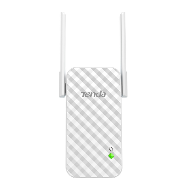 REPETIDOR TENDA A9  EXTENSOR UNIVERSAL N300 802.11 B/G/N 300MBPS 2 ANTENAS EXTERNAS CUBRE AREA DE MÁS DE 120 METROS CUADRADOS