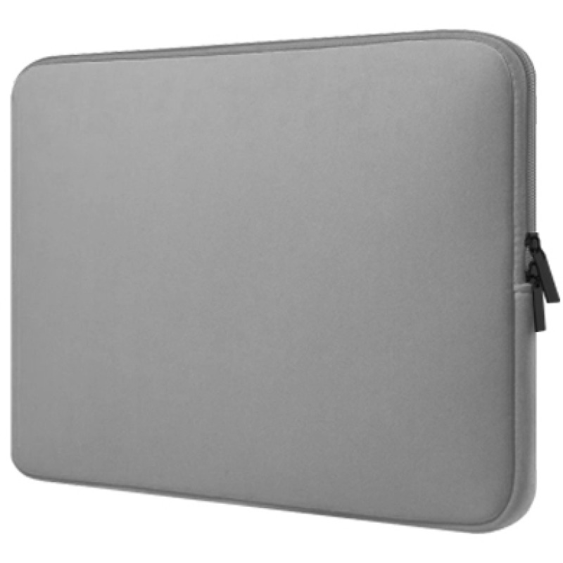 FUNDA BROBOTIX  DE NEOPRENO PARA LAPTOP 15.6 PULGADAS, COLOR GRIS