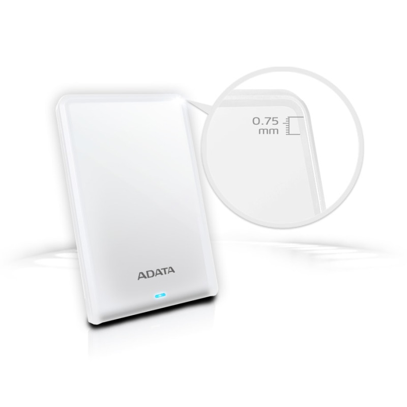 ADATA HV620S disco duro externo 2000 GB Blanco image 7