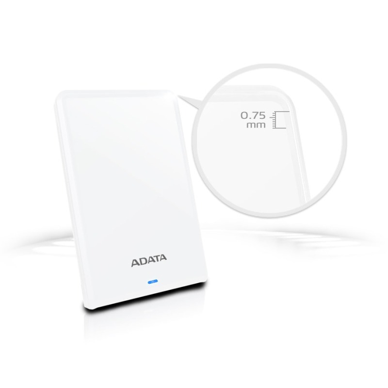 ADATA HV620S disco duro externo 2000 GB Blanco image 8