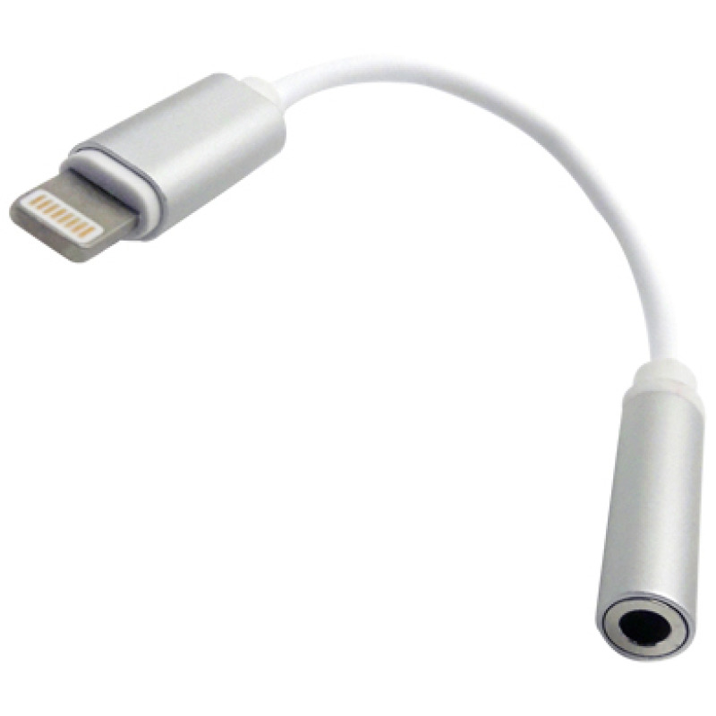 CABLE BROBOTIX LIGHTNING A AUDIO HEMBRA 13CM PARA IPHONE image 2