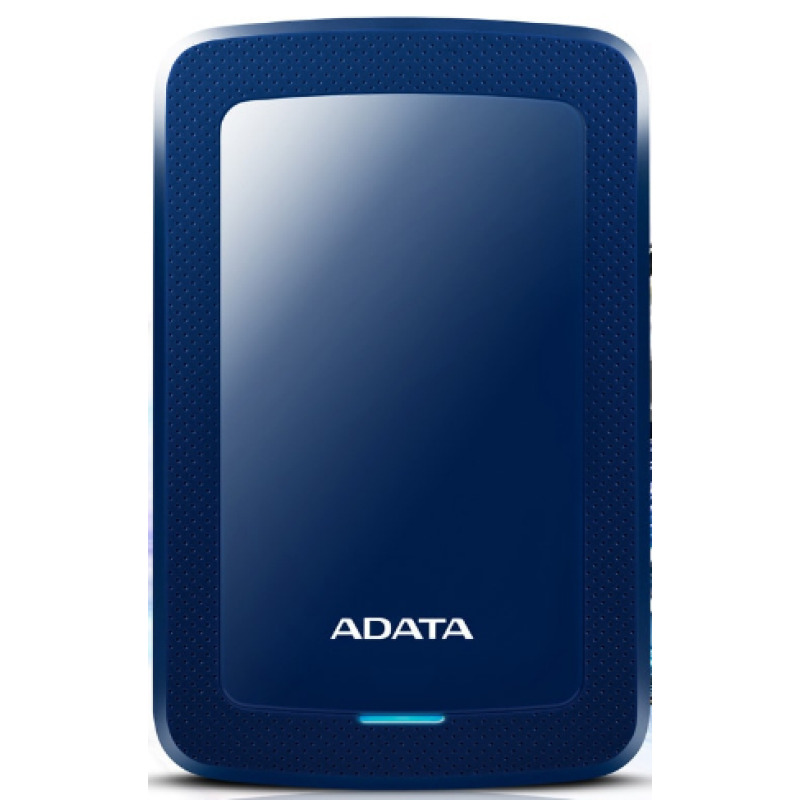 DISCO DURO EXTERNO ADATA HV300 2TB PORTATIL 2.5 USB 3.2 WINDOWS MAC LINUX DASHDRIVE SLIM COLOR AZUL (AHV300-2TU31-CBL)