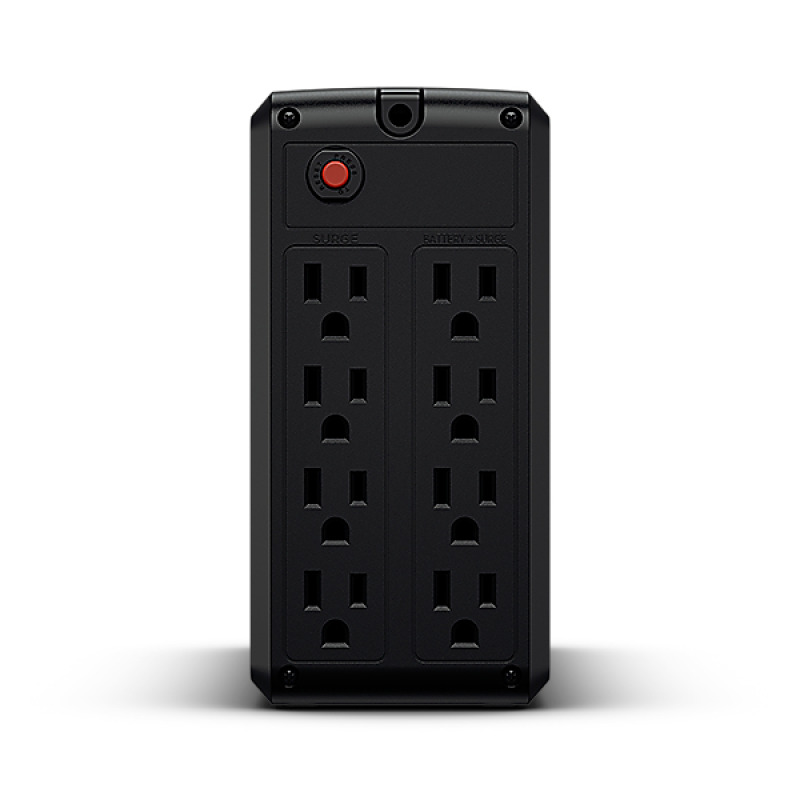 NO BREAK CYBERPOWER UT550GU 550VA / 275W, INTERACTIVO, INDICADORES LED, 8 NEMA 5-15R 4 RESPALDO / 4 SUPRESIN Y REGULACIN, TORRE, PUERTO USB, GREEN POWER, 2 AÑOS EN EQUIPO, 1 AÑO EN BATERA. image 6