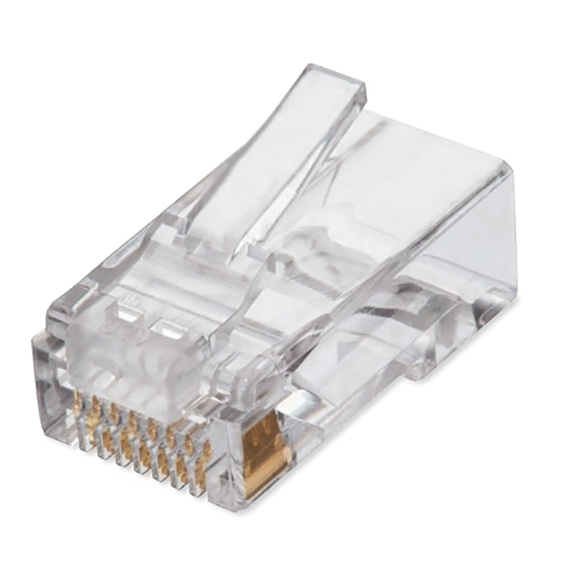 PLUG RJ45 QIAN (NW6100) BOTE CON 100 PZAS, PLUG UTP RJ45 CAT6