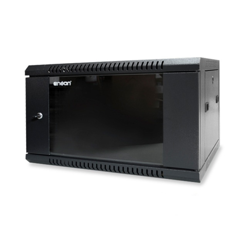 Enson ENS-RKGB6U armario rack 6U Rack o bastidor independiente Negro