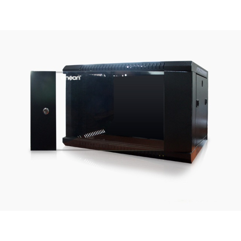 Enson ENS-RKGB6U armario rack 6U Rack o bastidor independiente Negro image 4