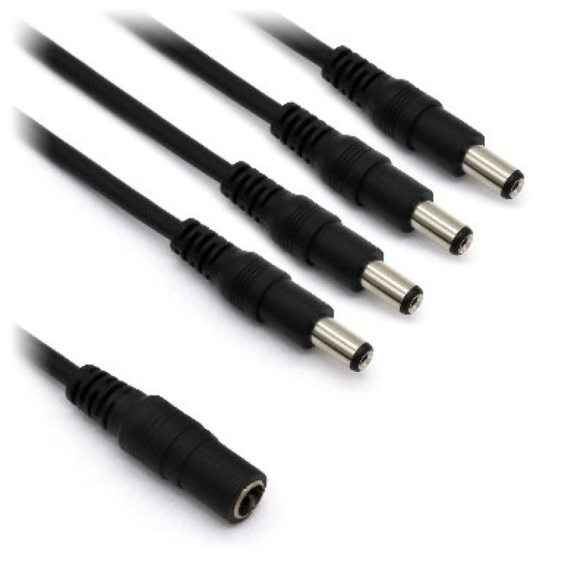 SAXXON 764762- Divisor de energia / Tipo pulpo / 4 Conectores macho / 2.1 mm / 1 Conector hembra image 5
