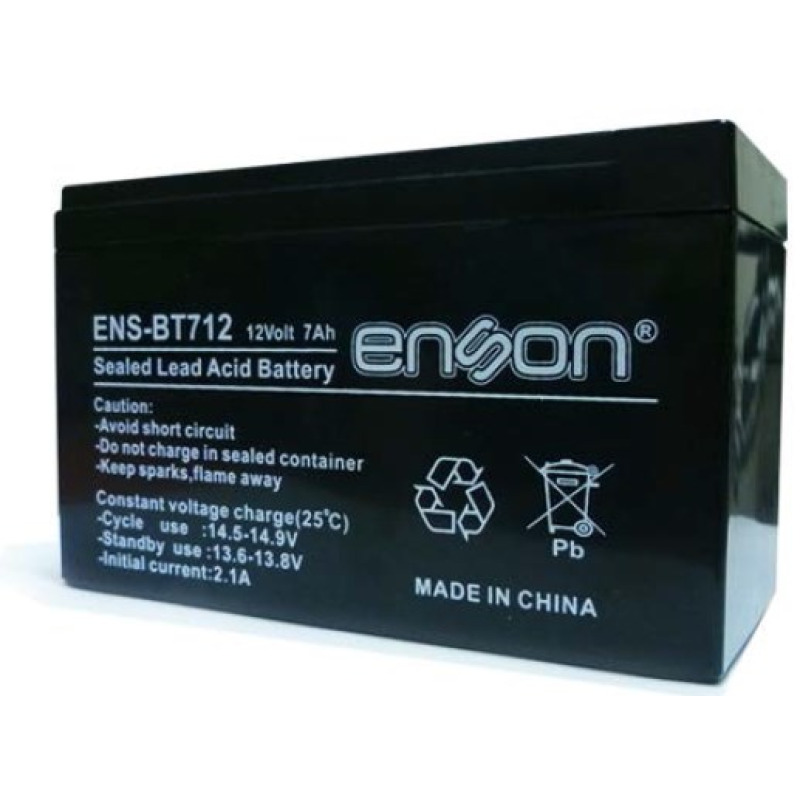 Enson ENS-BT712 batería para sistema UPS Sealed Lead Acid (VRLA)