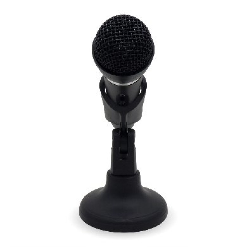 MICROFONO MINI BROBOTIX P/PC C/BASE ALAMBRICO 3.5MM 14X4CM PLUG&PLAY image 4