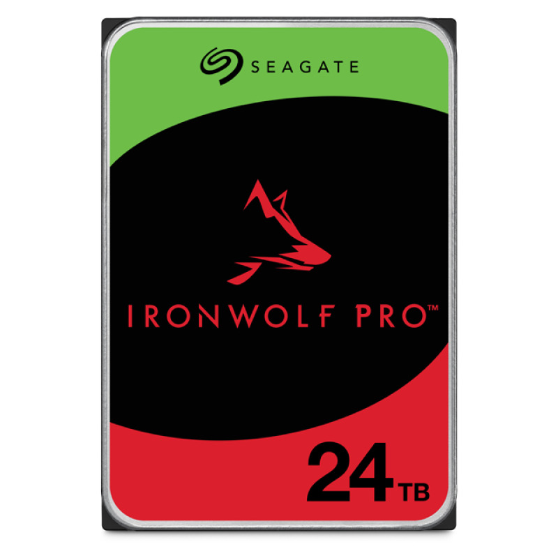 DISCO DURO INTERNO SEAGATE 24TB 3.5 7200RPM IRONWOLF PRO (ST24000NT002)