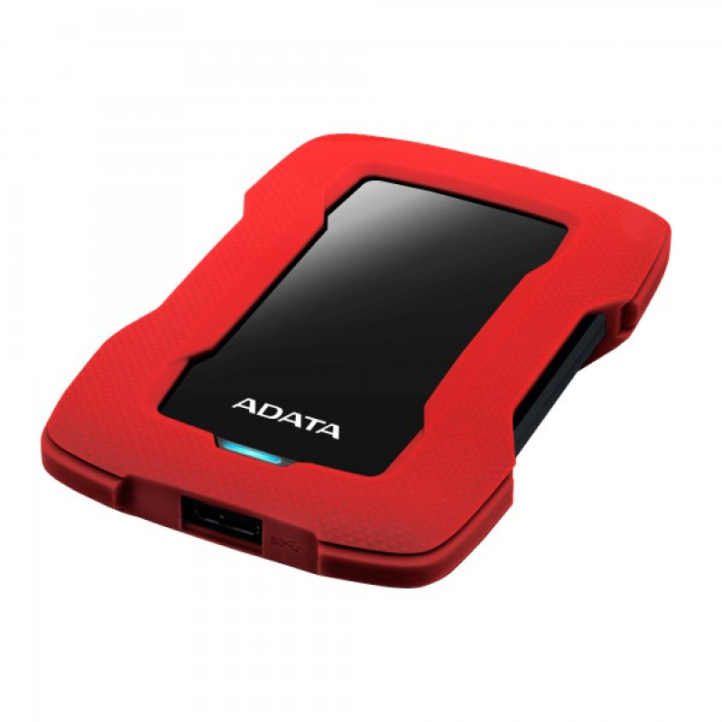 DISCO DURO EXTERNO ADATA HD330 1TB PORTATIL 2.5 USB 3.2 WINDOWS MAC LINUX CONTRAGOLPES SLIM COLOR ROJO (AHD330-1TU31-CRD) image 4