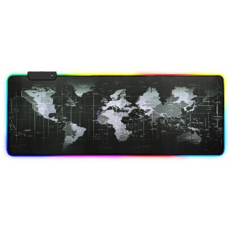 MOUSE PAD BROBOTIX GAMER, ANTIDERRAPANTE, PLANISFERIO ILUMINADO