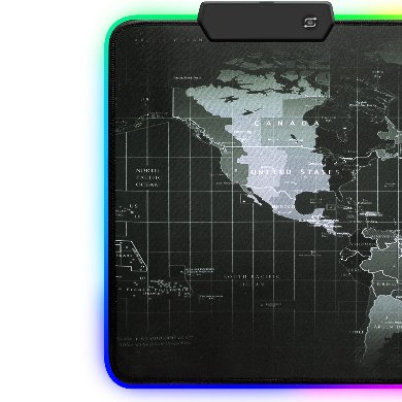 MOUSE PAD BROBOTIX GAMER, ANTIDERRAPANTE, PLANISFERIO ILUMINADO image 4