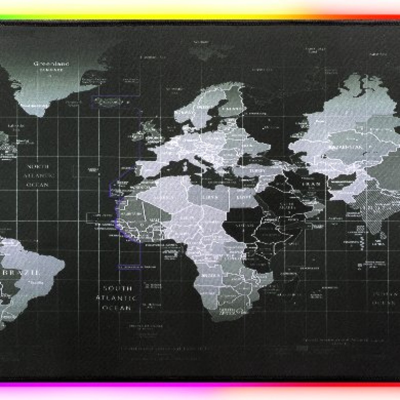 MOUSE PAD BROBOTIX GAMER, ANTIDERRAPANTE, PLANISFERIO ILUMINADO image 5