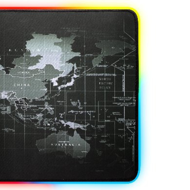 MOUSE PAD BROBOTIX GAMER, ANTIDERRAPANTE, PLANISFERIO ILUMINADO image 6