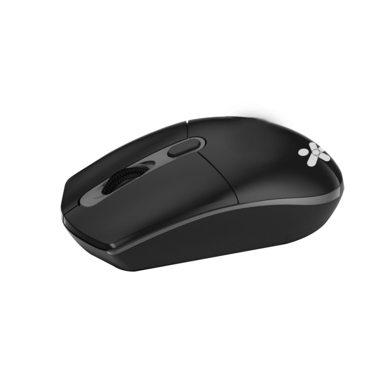 MOUSE INALAMBRICO STYLOS (STPMOI6B) 1600 DPI, 3 BOTONES, USB, 2.4GHZ NEGRO
