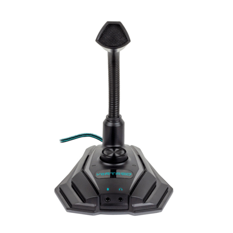 MICROFONO GAMING CON LUZ LED RGB VORTRED BY PERFECT CHOICE NEGRO  image 5