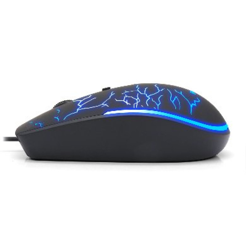 MOUSE BROBOTIX STORM, ALAMBRICO, USB-A ILUMINADO RGB, NEGRO image 10