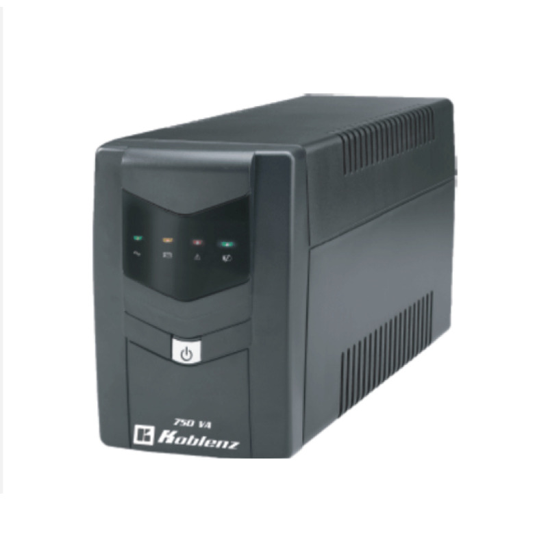 UPS KOBLENZ 7516 USB/R INTERACTIVO 750VA/450W 6 NEMA 5-15R 4 C/PROTECCION BAT INDICADORES LED FACTOR POTENCIA 0.6