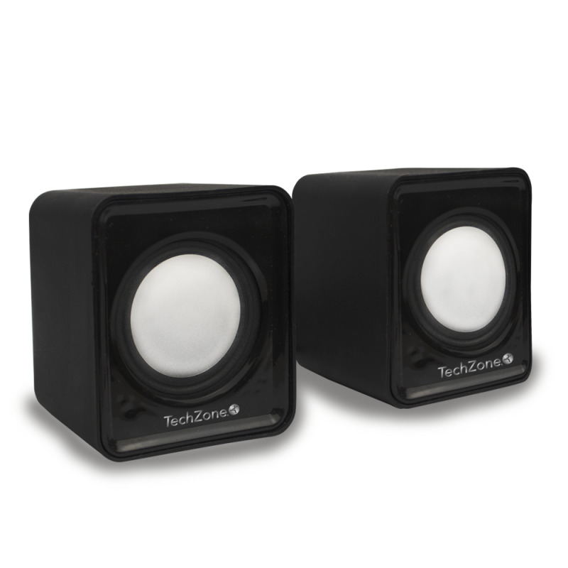 BOCINA PARA PC TECHZONE TZBOC3.5 ENTRADA 3.5MM NEGRO image 4