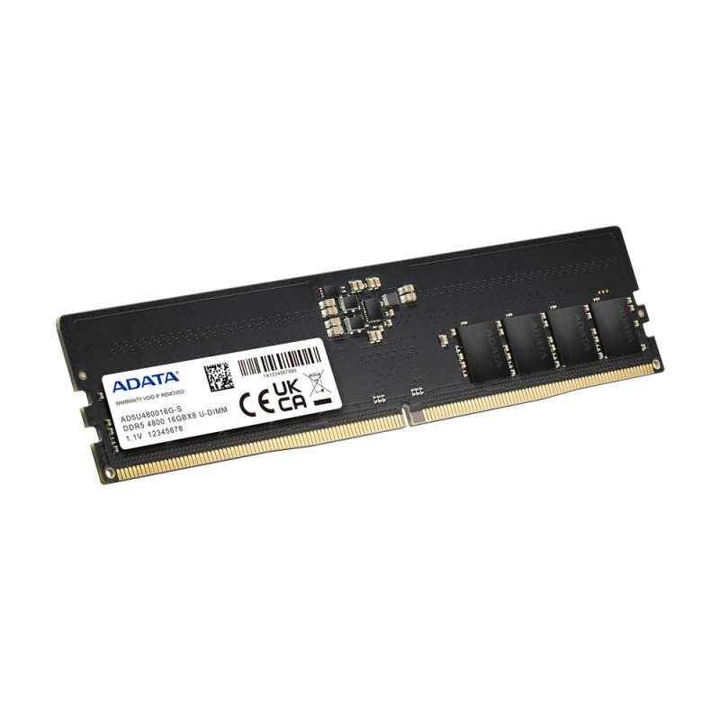 MEMORIA ADATA UDIMM DDR5 16GB PC5-38400 4800MHZ CL40 288PIN 1.1V PC (AD5U480016G-S) image 3