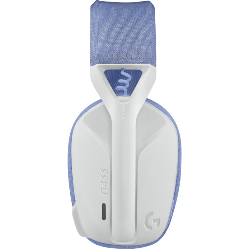 AUDIFONOS GAMING TIPO DIADEMA LOGITECH G435 LIGHTSPEED WHITE INALAMBRICO RECARGABLE 18HRS USB 1MS LIGHTSYNC BLUETOOTH 165 GRAMOS image 6