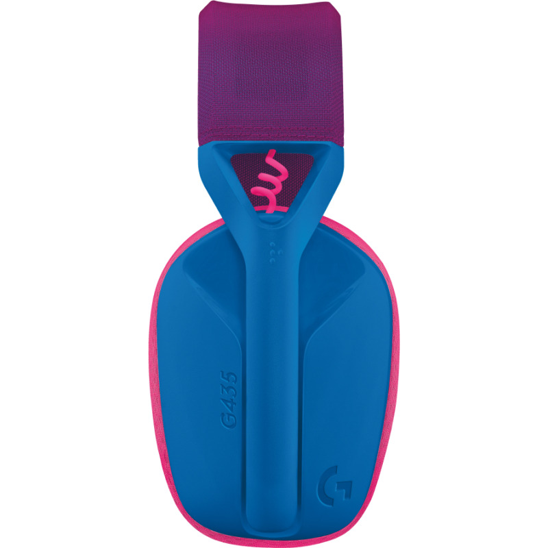 AUDIFONOS GAMING LOGITECH G435 LIGHTSPEED INALAMBRICO RECARGABLE 18HRS DE USO AZUL image 6