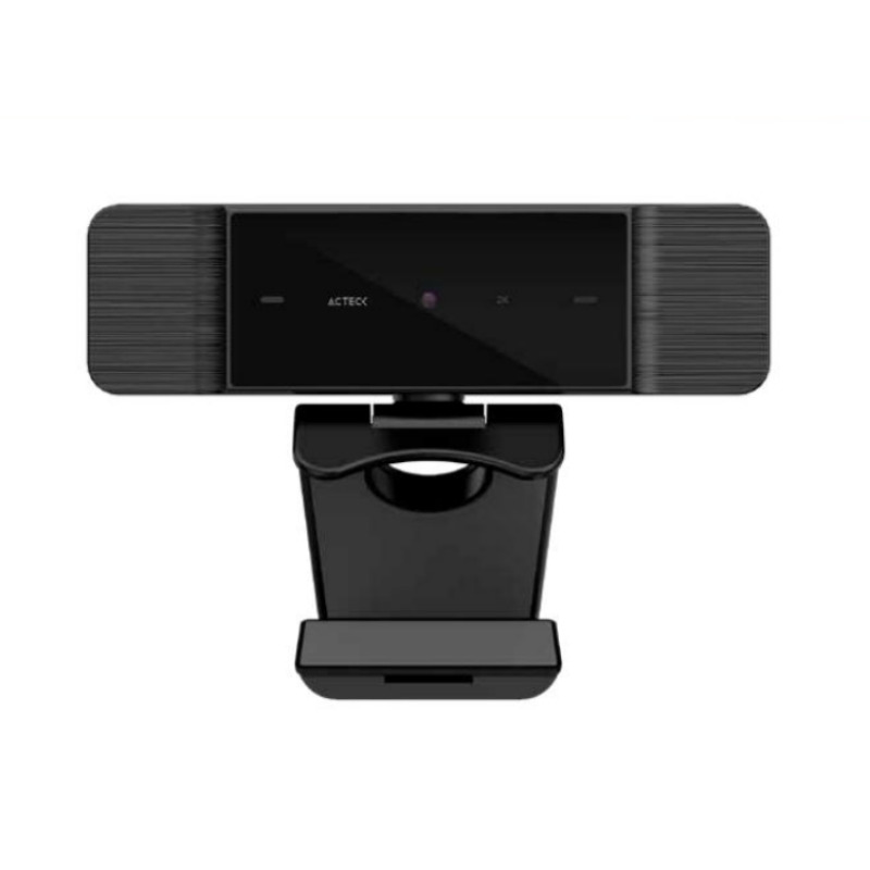 CAMARA WEB ACTECK HAPTOS CW480 / 2K FULL HD / 15 - 30 FPS / 16:9 / MICROFONO / USB 2.0 / NEGRO / AC-933056