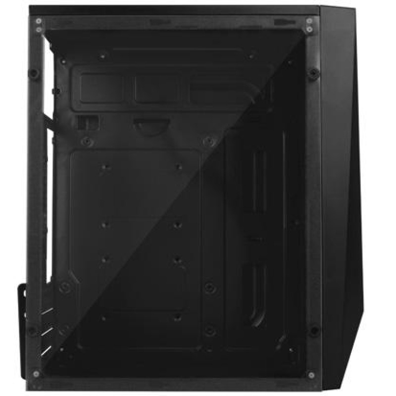 GABINETE ACTECK KIOTO GC460 / MINI TORRE / MICRO ATX, MINI ITX / FUENTE 500W / ILUMINACION RGB / PANEL ACRILICO, METAL / NEGRO / AC-933070 image 3