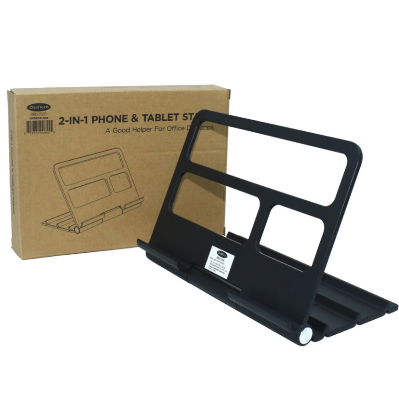 Ovaltech OVDESK-TAB montaje o soporte para teléfono Negro
