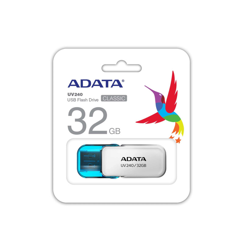 MEMORIA ADATA 32GB USB 2.0 UV240 BLANCO ( AUV240-32G-RWH) image 20