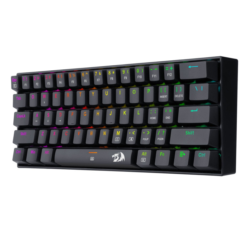 REDRAGON K630RGB teclado USB QWERTY Negro image 4