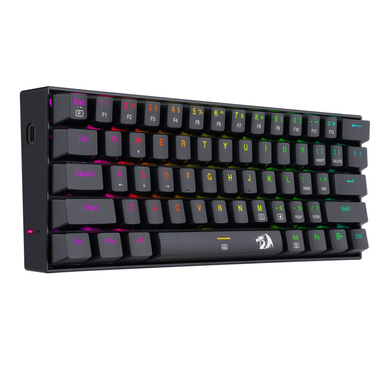 REDRAGON K630RGB teclado USB QWERTY Negro image 5