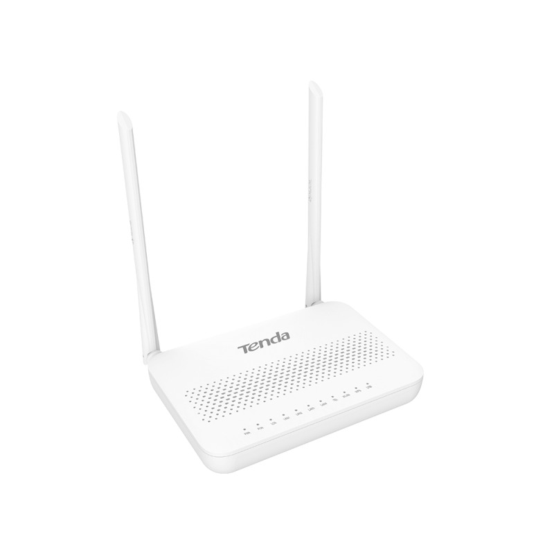 ROUTER TENDA  HG6 FIBRA OPTICA GPONONT (ONU) WI-FI 2.4G, VELOCIDAD DE 300 MBPS  2* ANTENAS DE ALTA GANANCIA DE 6 DBI  4 * LAN PORTS(1* GE , 3*FE ALTA COMPATIBILIDAD CON OLT  GESTION REMOTA OMCI image 4