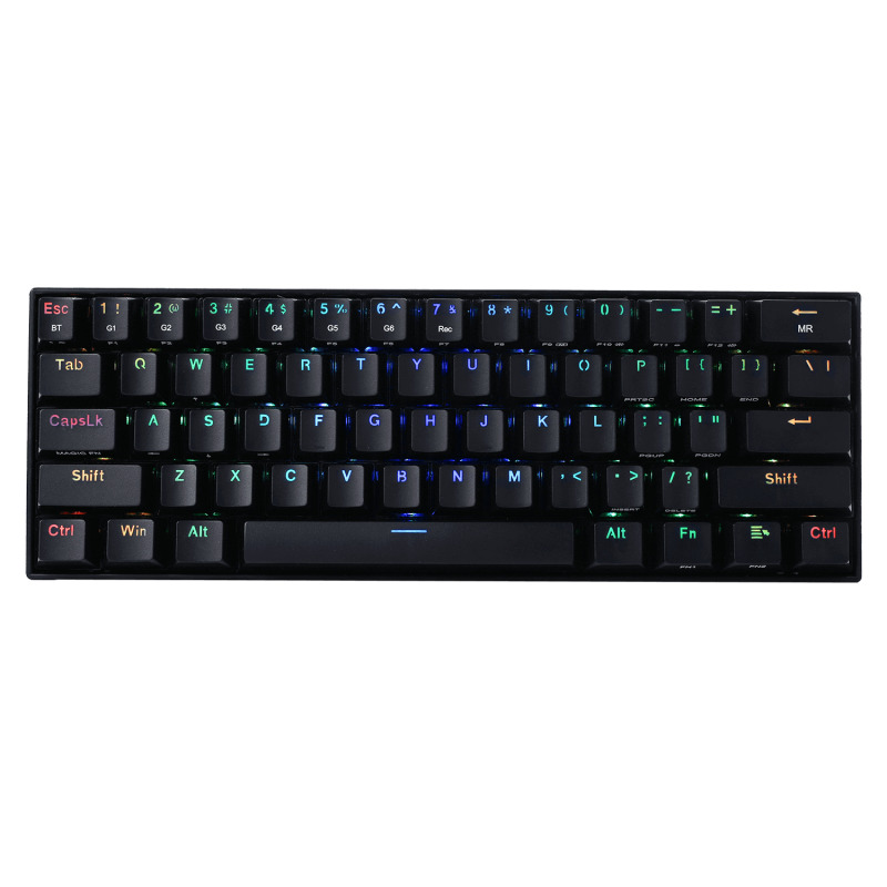 REDRAGON K530-RGB teclado USB + Bluetooth QWERTY Inglés Negro image 7