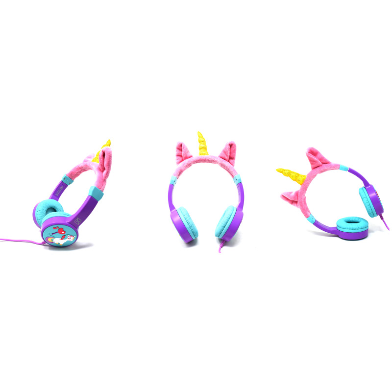 Necnon NBHK-Unicorn Audífonos Alámbrico Diadema Música Multicolor