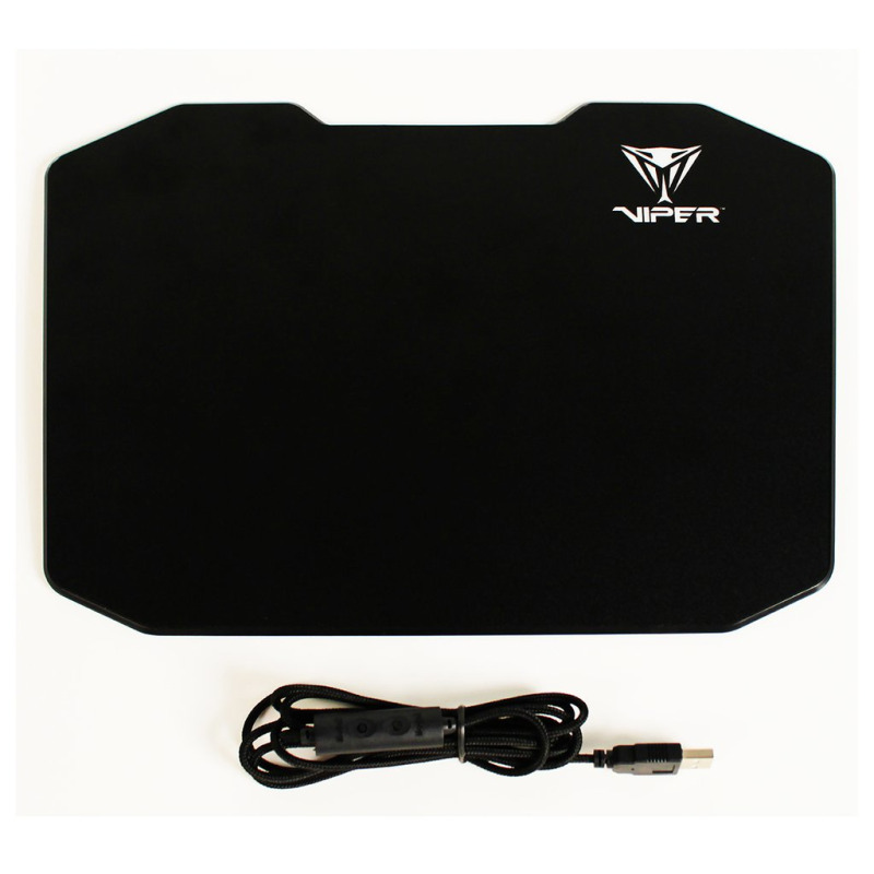 MOUSE PAD GAMING VIPER ILMINACION LED 35.35 X 24.27 CM BASE DE GOMA ANTIDESLIZANTE USB image 4