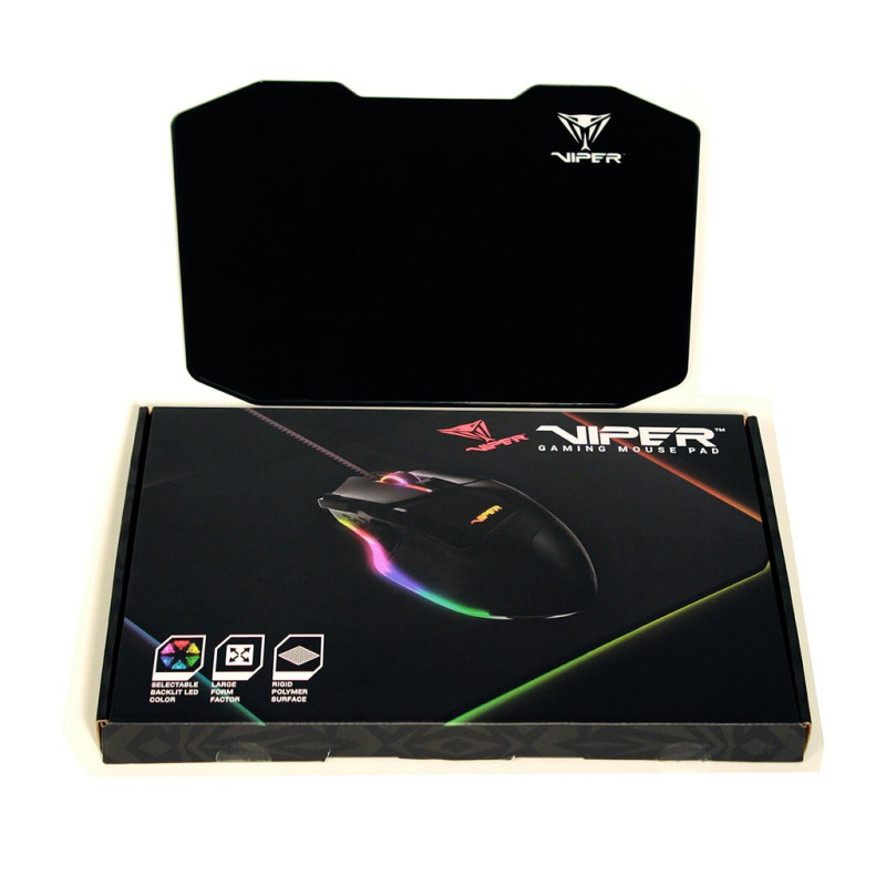MOUSE PAD GAMING VIPER ILMINACION LED 35.35 X 24.27 CM BASE DE GOMA ANTIDESLIZANTE USB image 5