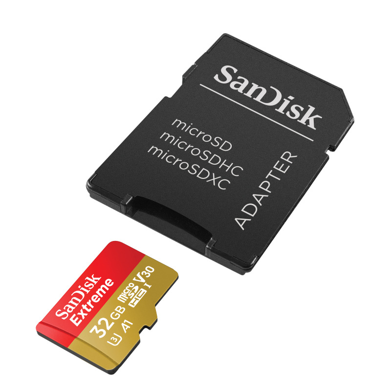 MEMORIA SANDISK MICRO SDHC 32GB EXTREME 100MB/S 4K CLASE 10 A1 V30 C/ADAPTADOR SDSQXAF-032G-GN6MA image 4