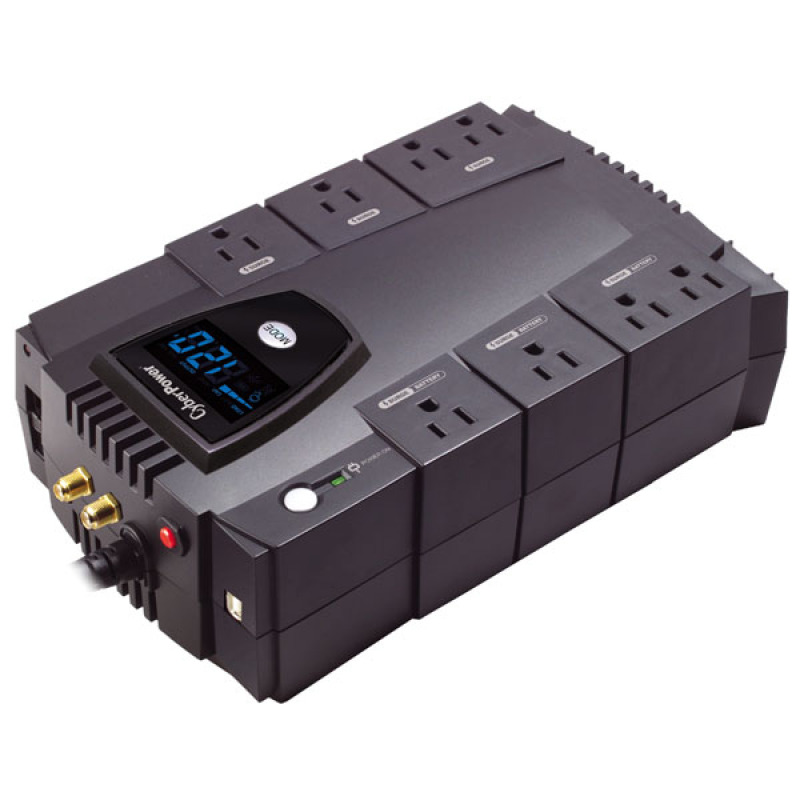 UPS de 685 VA/390 W Topología Línea Interactiva Entrada 120 Vca NEMA 515P Tipo Gabinete Compacto Con 8 Tomas NEMA 515R