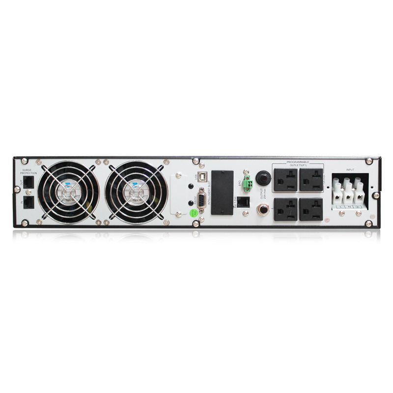 NO-BREAK SMARTBITT 3.2KVA/2700W, INTERACTIVO SENOIDAL, TORRE/RACK 2U, CLAVIJA NEMA L5-30P, 7 CONTACTOS 6 NEMA 5-15/20R Y 1 NEMA L5-30R, CON RESPALDO DE BATERAS, PANEL LCD image 4