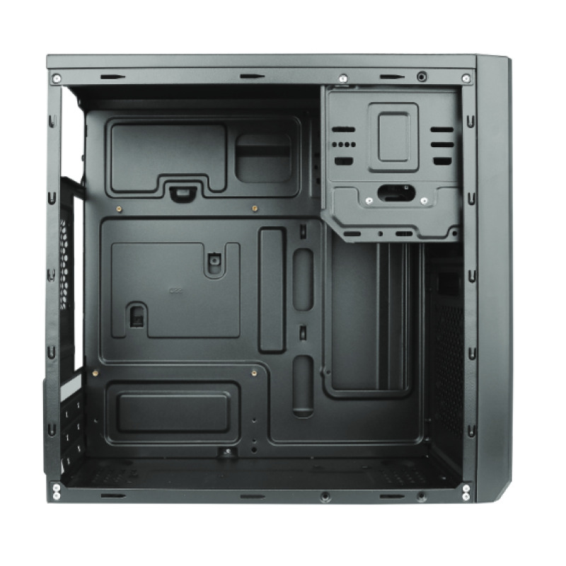 GABINETE STYLOS (STPGAC5B) CGAB5, MICRO ATX, FUENTE 500W, 1*USB 1.0, 2*USB 3.0, NEGRO image 3