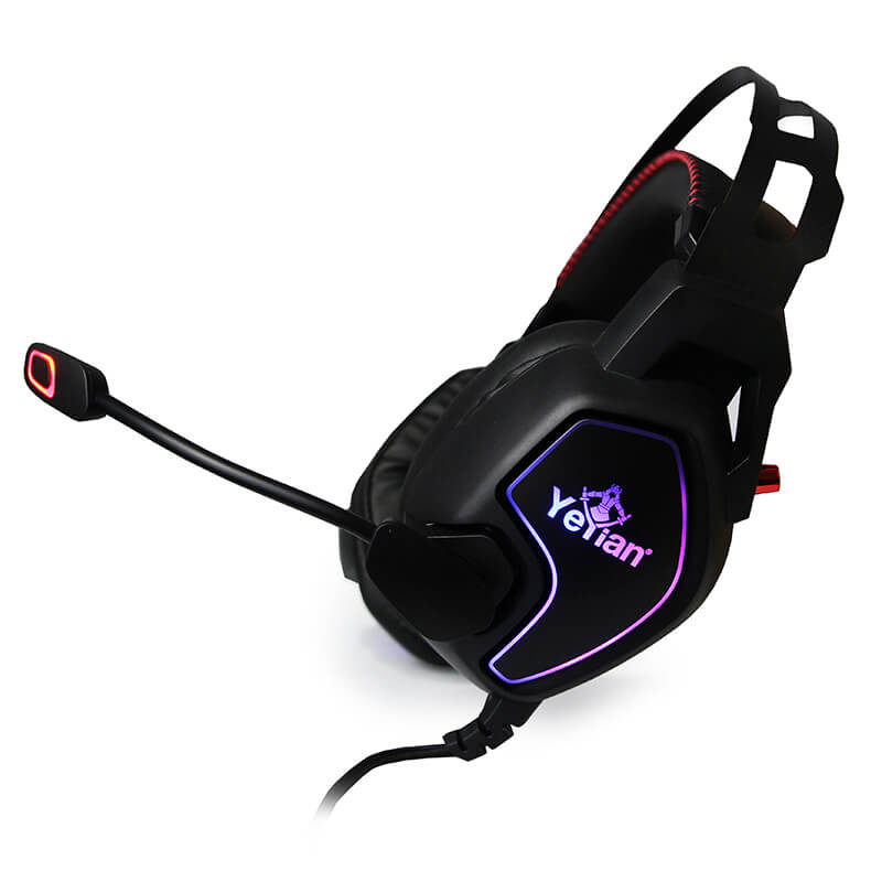 Yeyian YDV-33403 audífono y auriculare Auriculares Alámbrico Diadema Juego USB tipo A Negro image 4