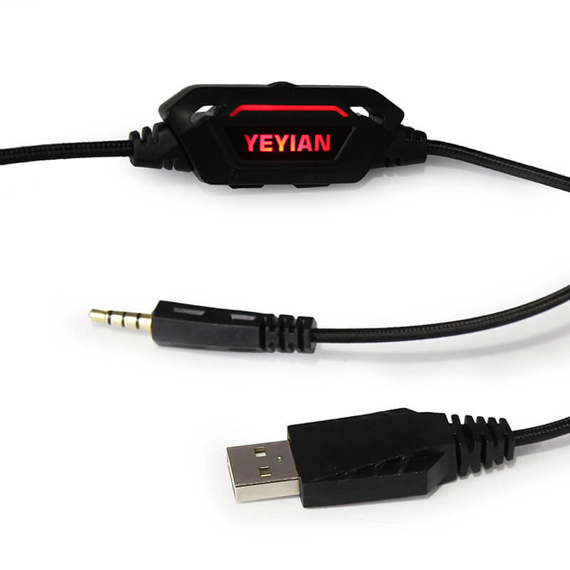Yeyian YDV-33403 audífono y auriculare Auriculares Alámbrico Diadema Juego USB tipo A Negro image 5